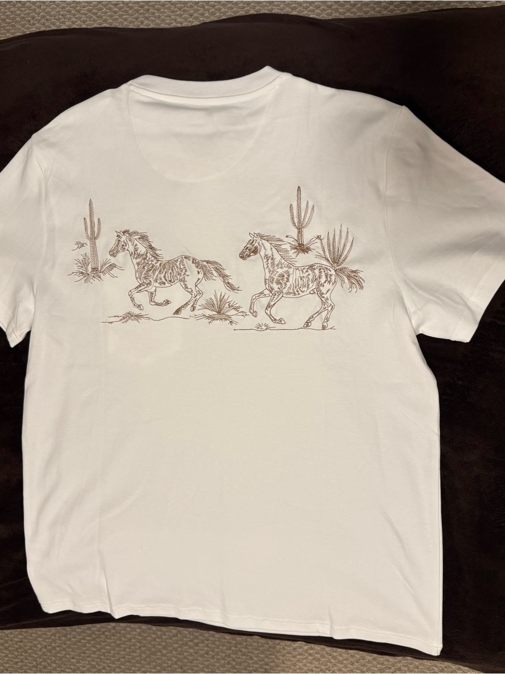 Unisex Graphic Tee with Stitched Image